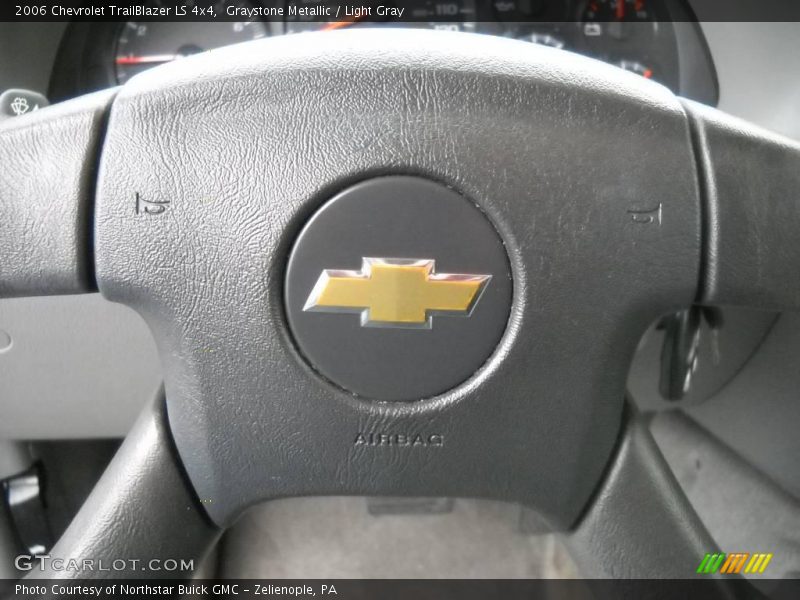 Graystone Metallic / Light Gray 2006 Chevrolet TrailBlazer LS 4x4