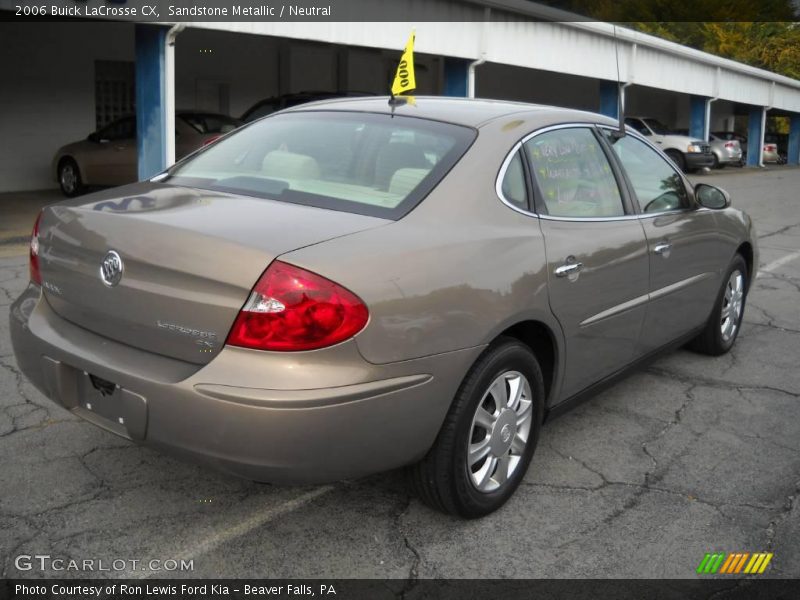 Sandstone Metallic / Neutral 2006 Buick LaCrosse CX