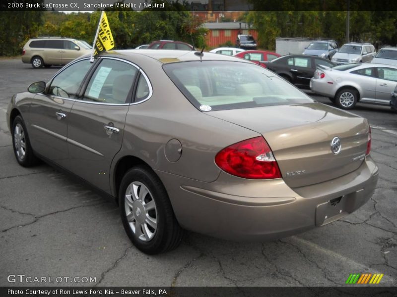 Sandstone Metallic / Neutral 2006 Buick LaCrosse CX