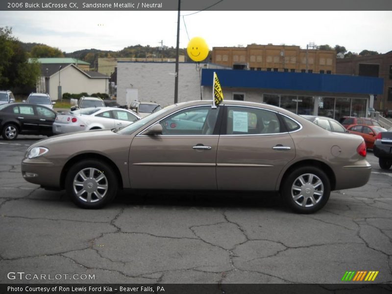 Sandstone Metallic / Neutral 2006 Buick LaCrosse CX