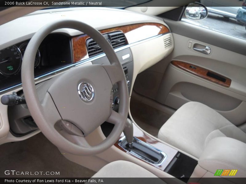 Sandstone Metallic / Neutral 2006 Buick LaCrosse CX