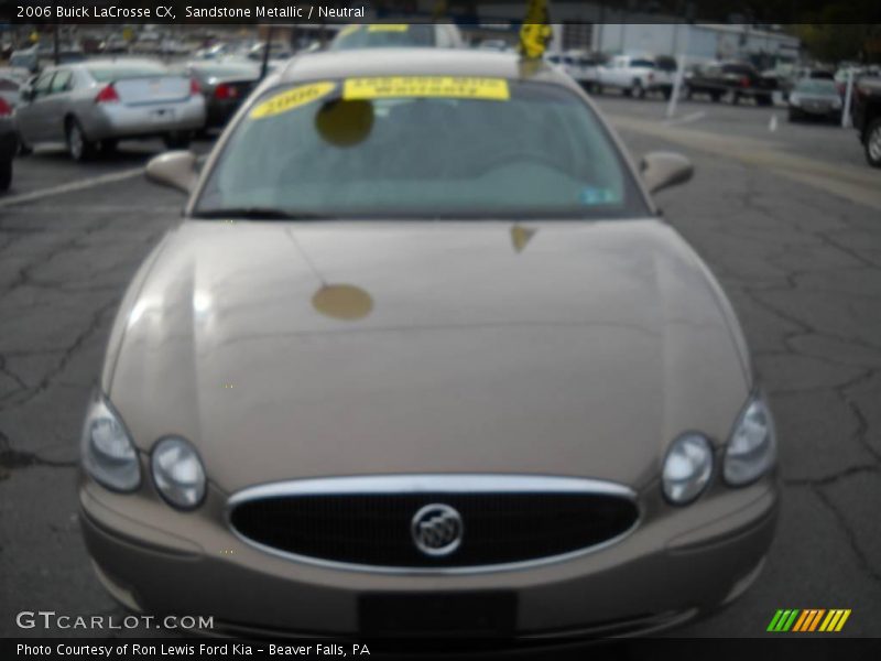 Sandstone Metallic / Neutral 2006 Buick LaCrosse CX