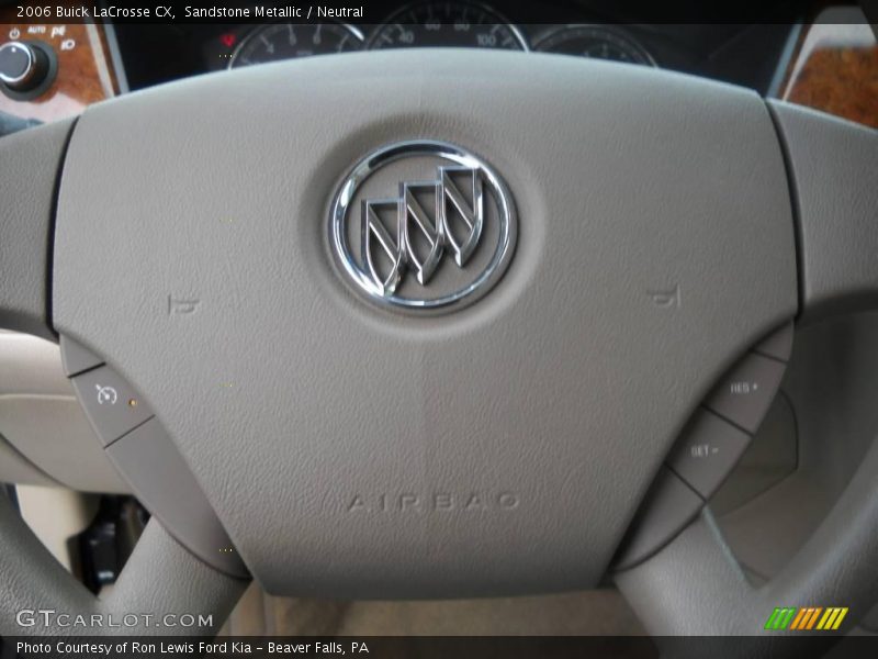 Sandstone Metallic / Neutral 2006 Buick LaCrosse CX