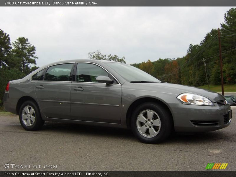 Dark Silver Metallic / Gray 2008 Chevrolet Impala LT