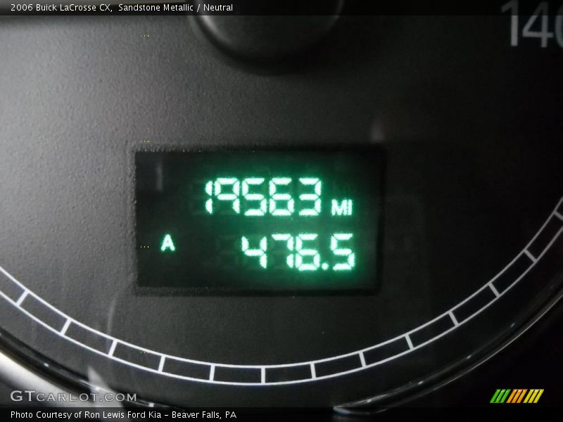 Sandstone Metallic / Neutral 2006 Buick LaCrosse CX