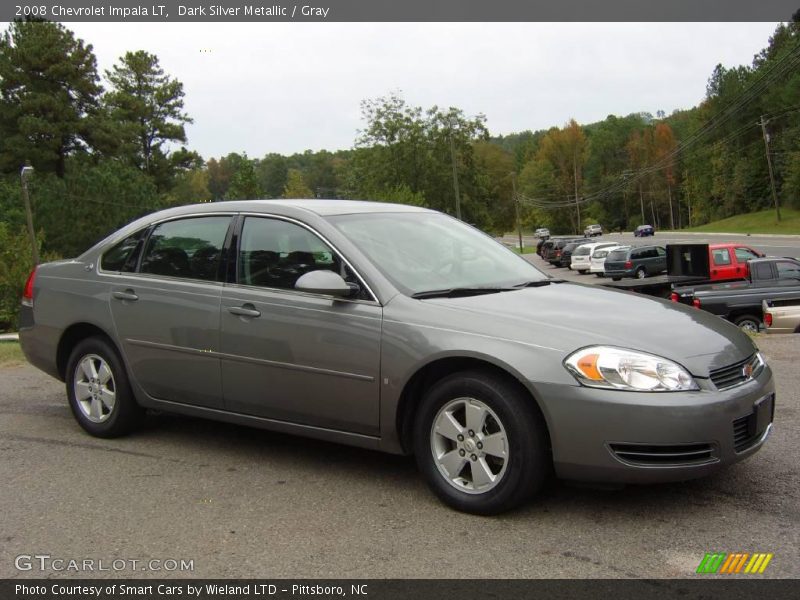 Dark Silver Metallic / Gray 2008 Chevrolet Impala LT