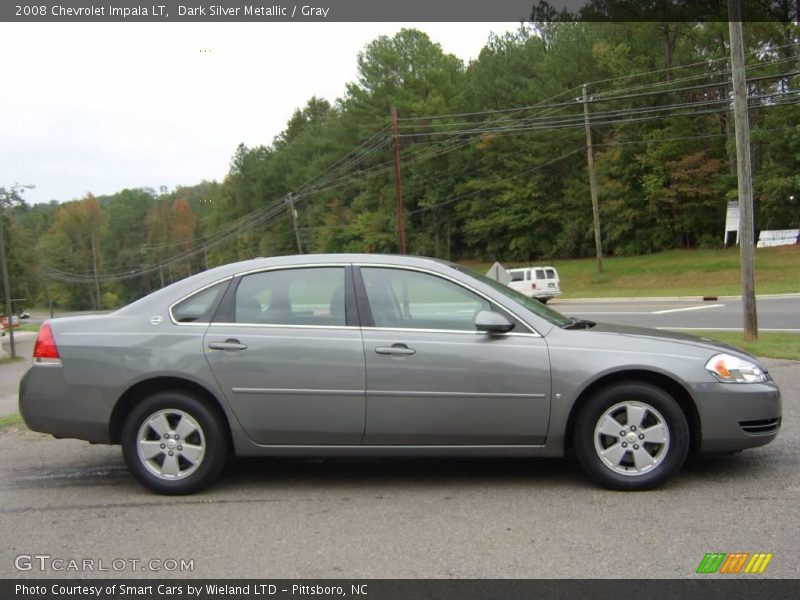 Dark Silver Metallic / Gray 2008 Chevrolet Impala LT