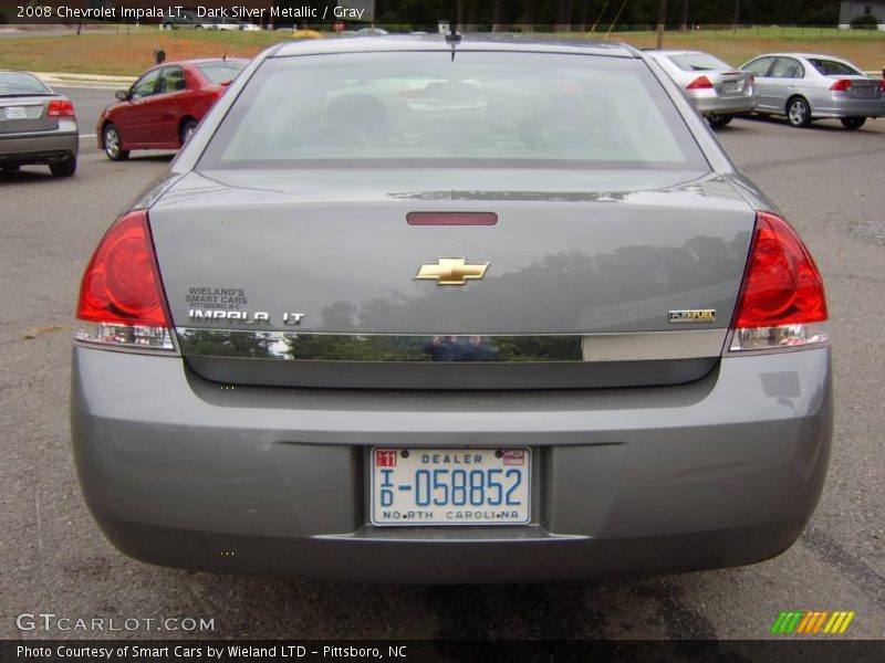 Dark Silver Metallic / Gray 2008 Chevrolet Impala LT