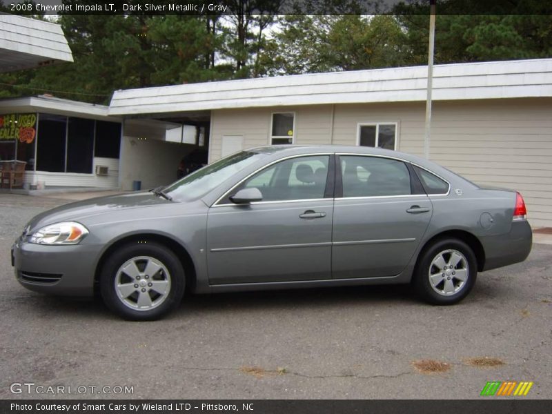 Dark Silver Metallic / Gray 2008 Chevrolet Impala LT