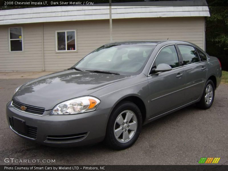 Dark Silver Metallic / Gray 2008 Chevrolet Impala LT