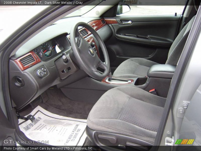 Dark Silver Metallic / Gray 2008 Chevrolet Impala LT
