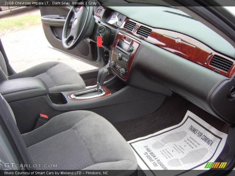 Dark Silver Metallic / Gray 2008 Chevrolet Impala LT