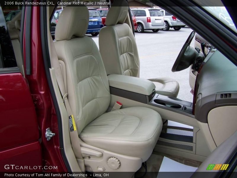 Cardinal Red Metallic / Neutral 2006 Buick Rendezvous CXL