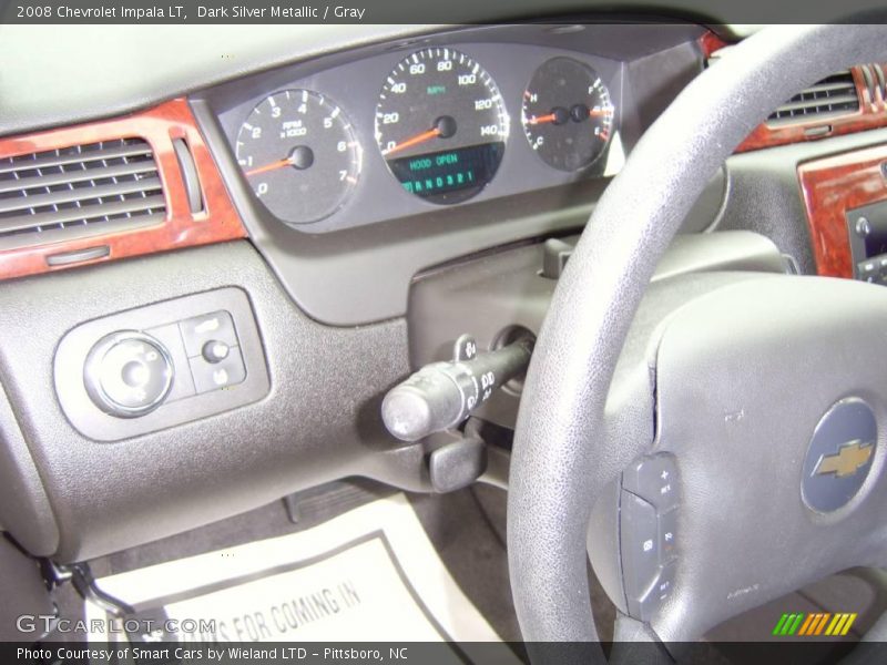 Dark Silver Metallic / Gray 2008 Chevrolet Impala LT