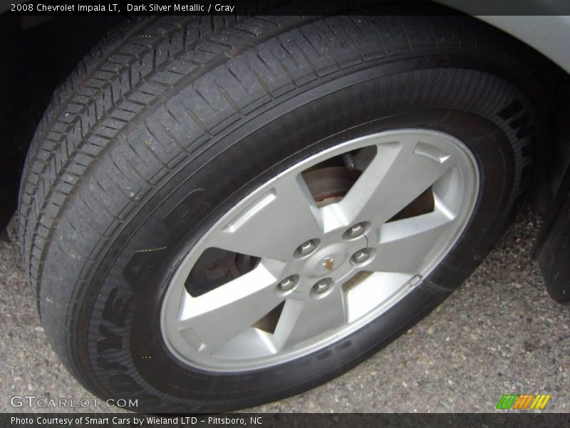 Dark Silver Metallic / Gray 2008 Chevrolet Impala LT
