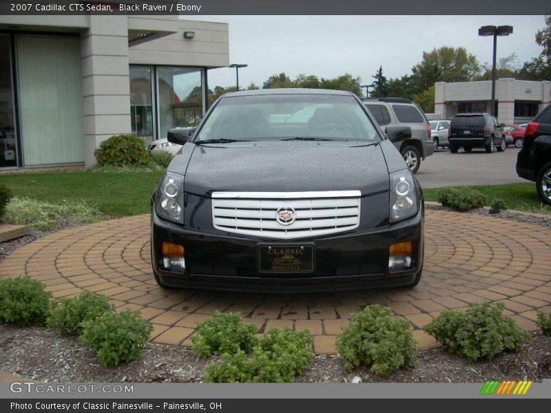 Black Raven / Ebony 2007 Cadillac CTS Sedan