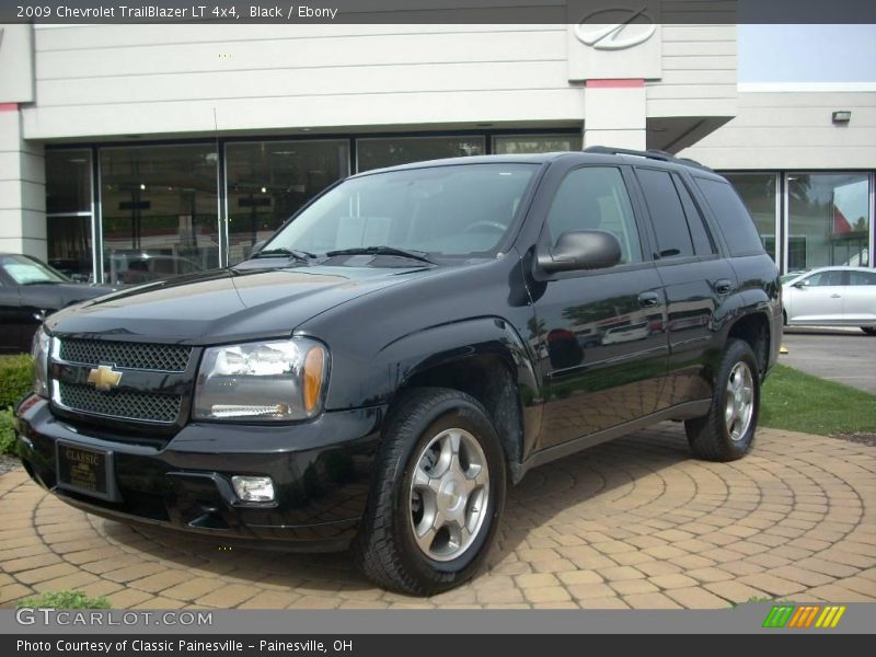 Black / Ebony 2009 Chevrolet TrailBlazer LT 4x4