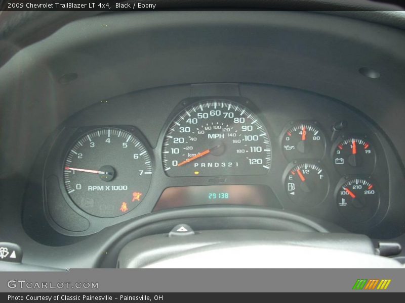 Black / Ebony 2009 Chevrolet TrailBlazer LT 4x4