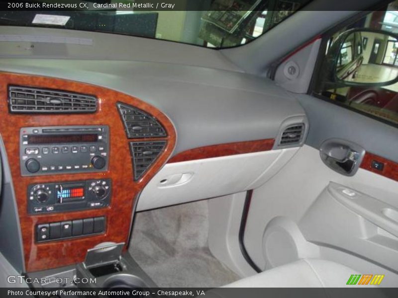 Cardinal Red Metallic / Gray 2006 Buick Rendezvous CX