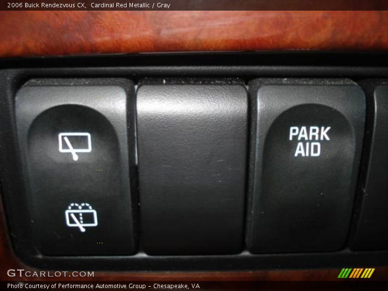 Cardinal Red Metallic / Gray 2006 Buick Rendezvous CX