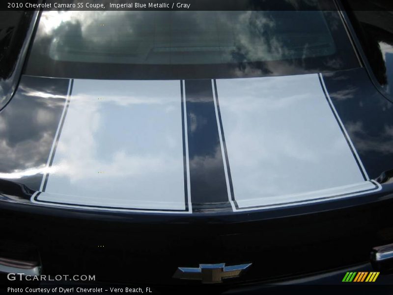 Imperial Blue Metallic / Gray 2010 Chevrolet Camaro SS Coupe