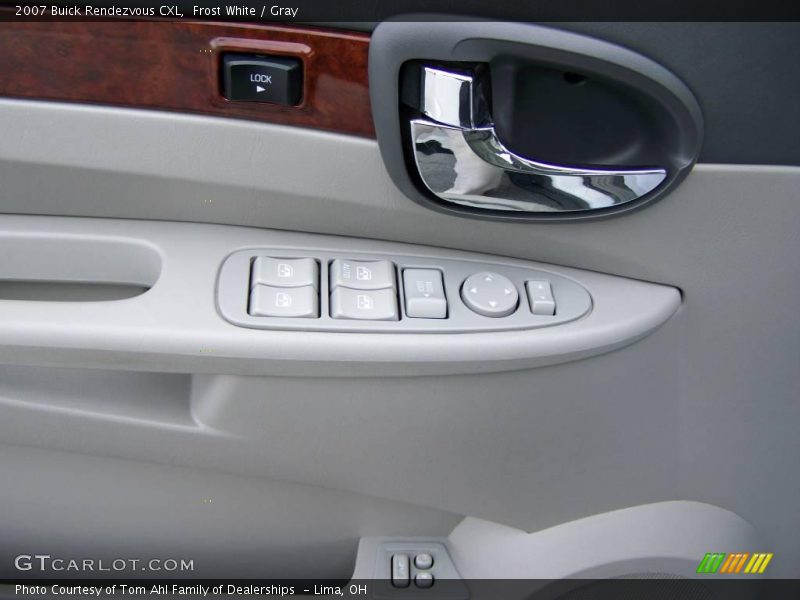 Frost White / Gray 2007 Buick Rendezvous CXL