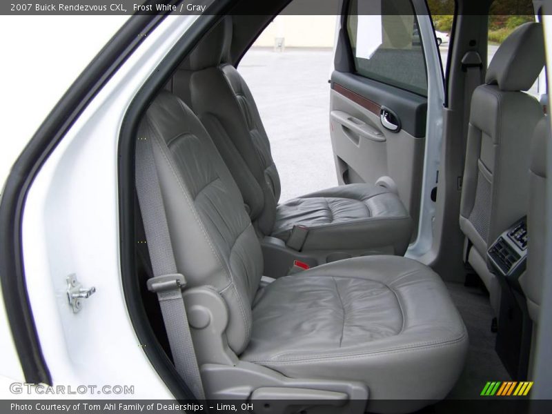 Frost White / Gray 2007 Buick Rendezvous CXL