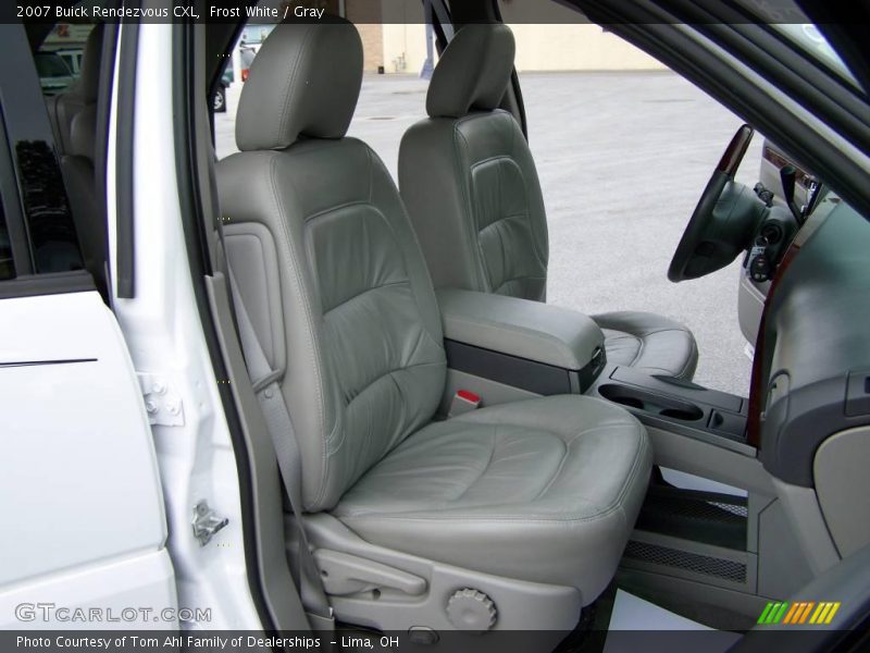 Frost White / Gray 2007 Buick Rendezvous CXL