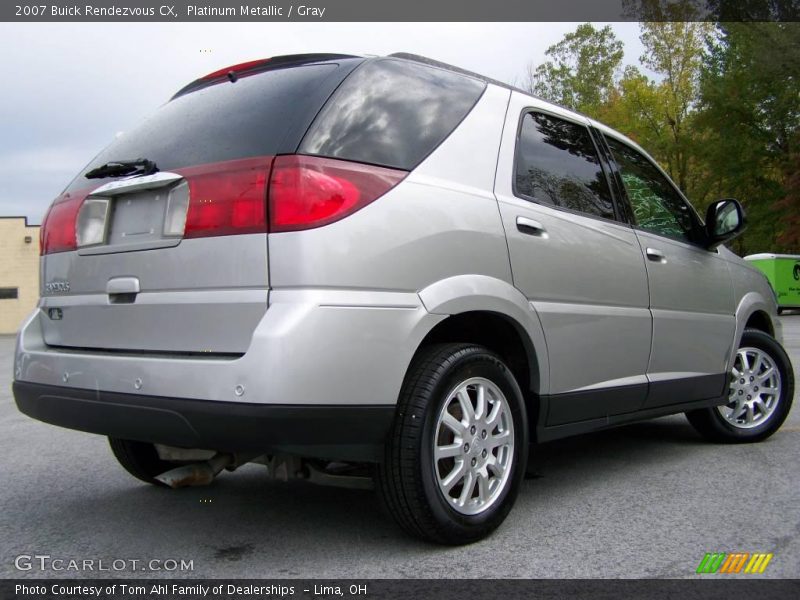 Platinum Metallic / Gray 2007 Buick Rendezvous CX