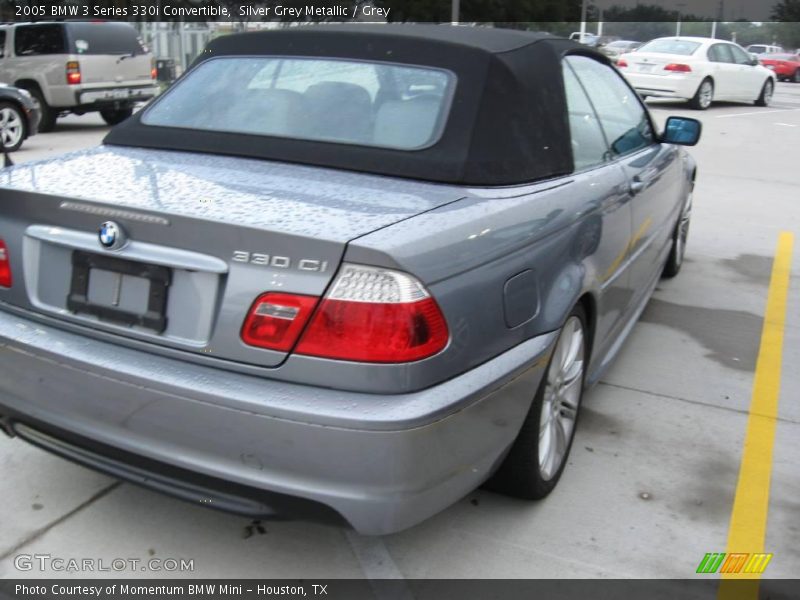 Silver Grey Metallic / Grey 2005 BMW 3 Series 330i Convertible