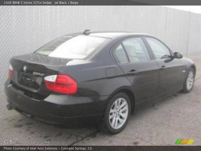 Jet Black / Beige 2006 BMW 3 Series 325xi Sedan