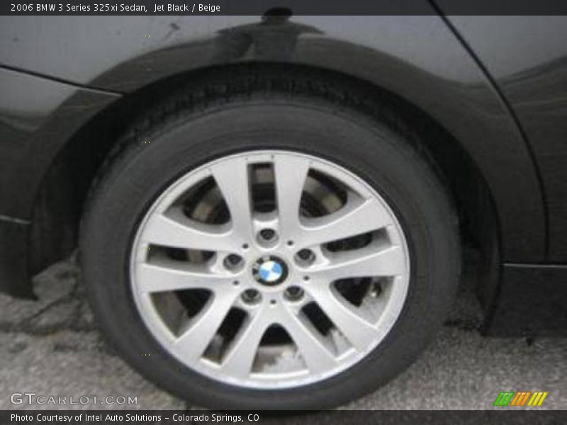 Jet Black / Beige 2006 BMW 3 Series 325xi Sedan