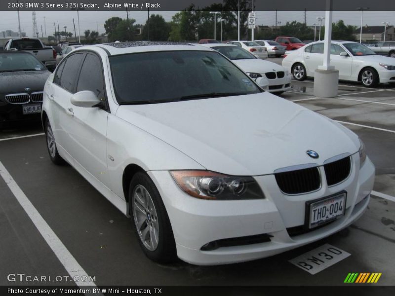 Alpine White / Black 2006 BMW 3 Series 325i Sedan