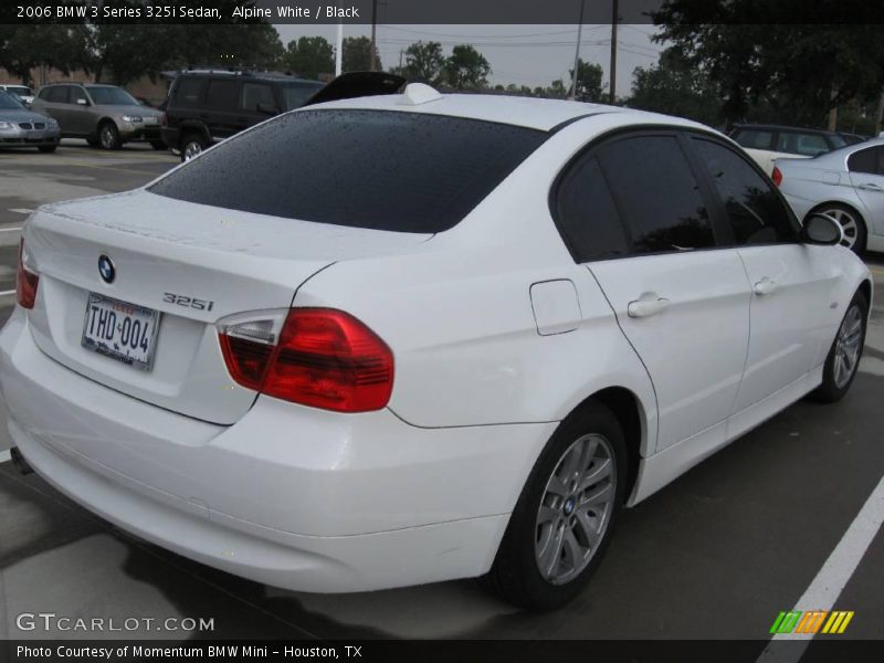 Alpine White / Black 2006 BMW 3 Series 325i Sedan