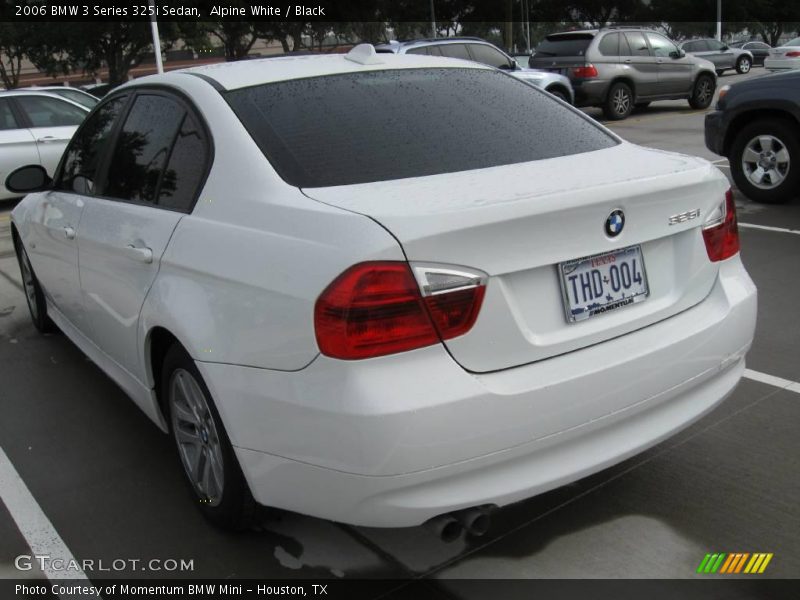 Alpine White / Black 2006 BMW 3 Series 325i Sedan