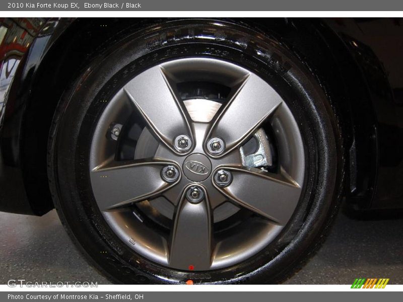 Ebony Black / Black 2010 Kia Forte Koup EX