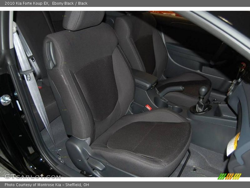 Ebony Black / Black 2010 Kia Forte Koup EX