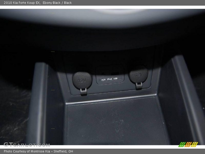 Ebony Black / Black 2010 Kia Forte Koup EX