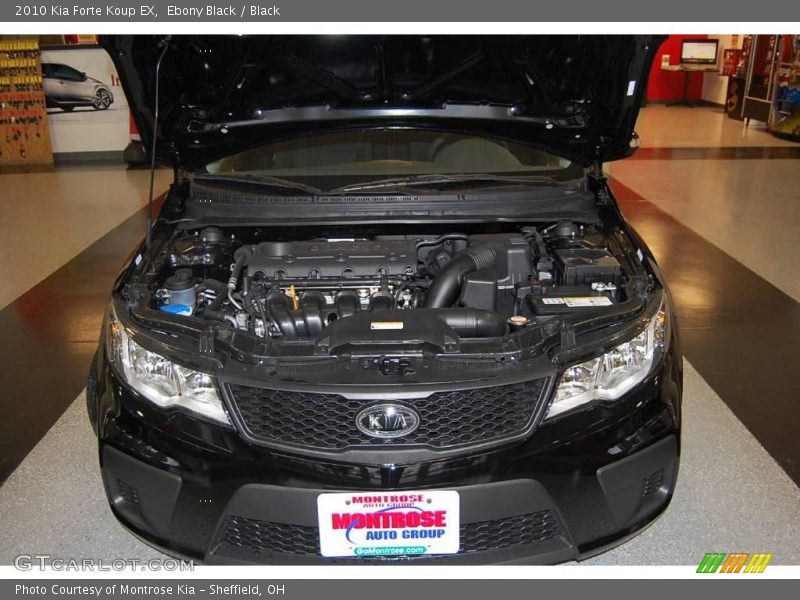Ebony Black / Black 2010 Kia Forte Koup EX