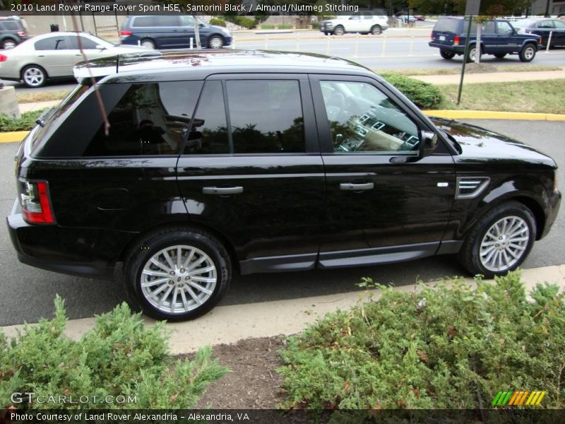 Santorini Black / Almond/Nutmeg Stitching 2010 Land Rover Range Rover Sport HSE