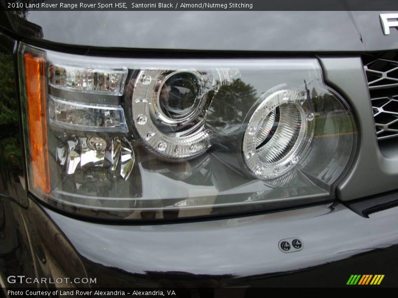 Santorini Black / Almond/Nutmeg Stitching 2010 Land Rover Range Rover Sport HSE