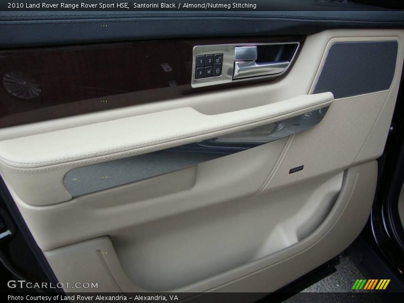 Santorini Black / Almond/Nutmeg Stitching 2010 Land Rover Range Rover Sport HSE