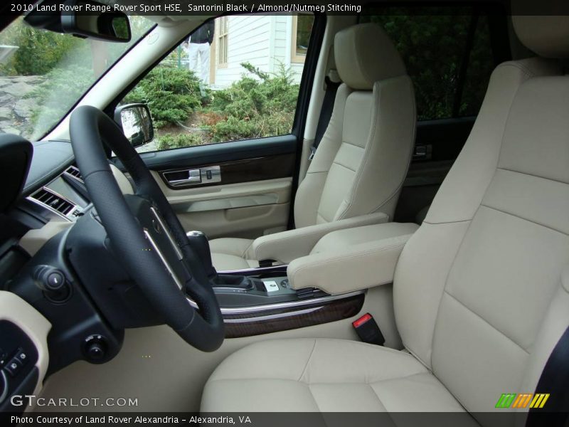 Santorini Black / Almond/Nutmeg Stitching 2010 Land Rover Range Rover Sport HSE