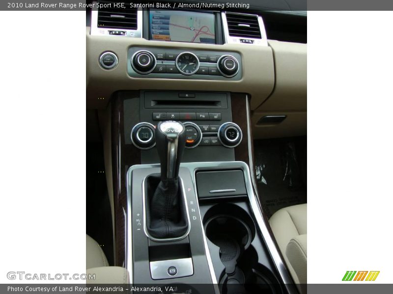 Santorini Black / Almond/Nutmeg Stitching 2010 Land Rover Range Rover Sport HSE