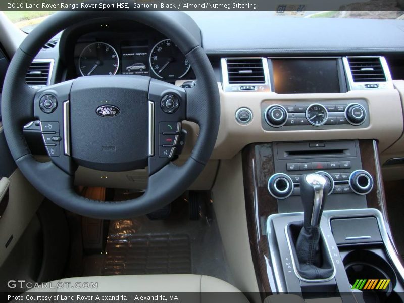 Santorini Black / Almond/Nutmeg Stitching 2010 Land Rover Range Rover Sport HSE
