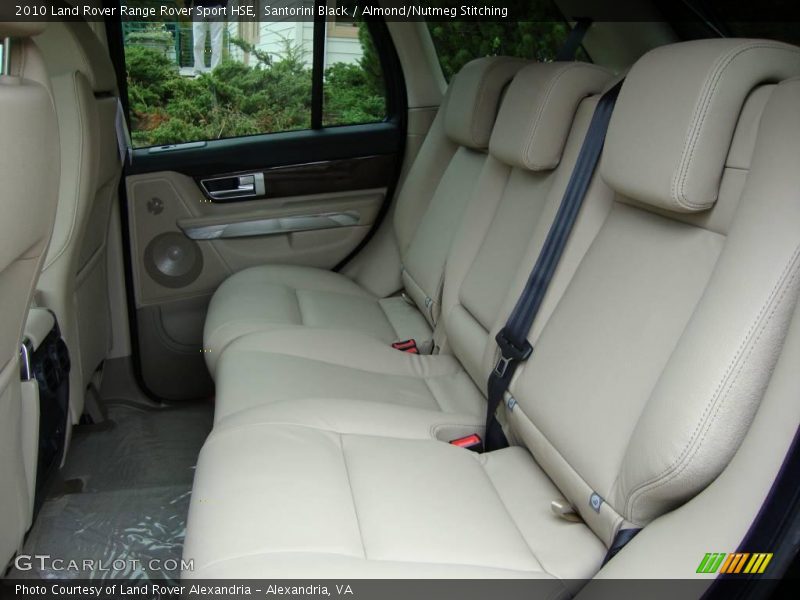 Santorini Black / Almond/Nutmeg Stitching 2010 Land Rover Range Rover Sport HSE