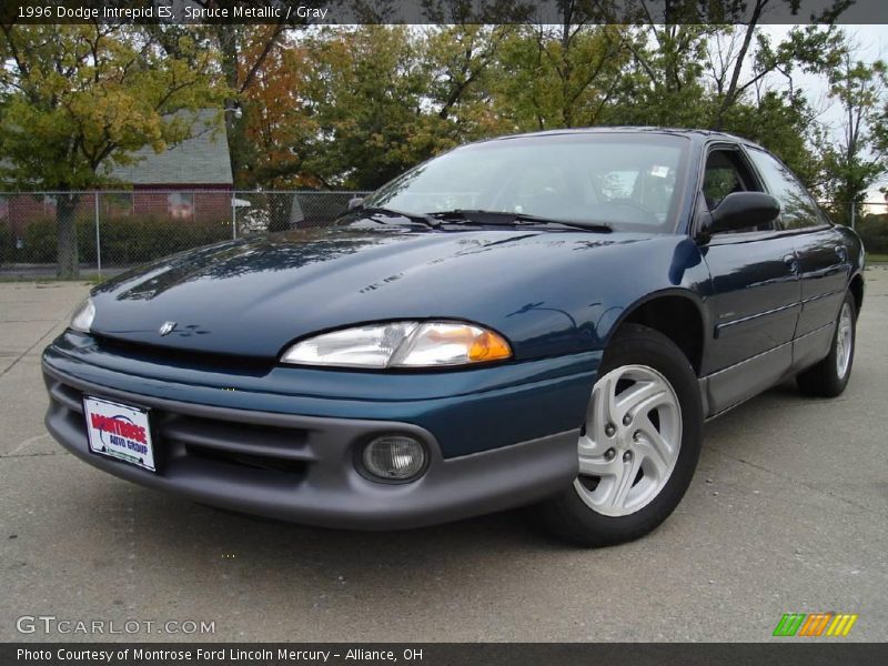 Spruce Metallic / Gray 1996 Dodge Intrepid ES