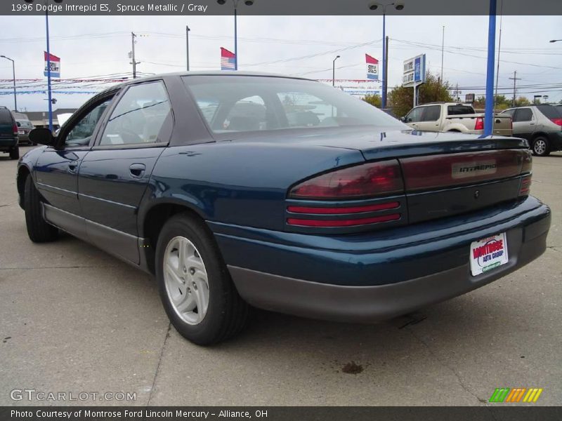 Spruce Metallic / Gray 1996 Dodge Intrepid ES