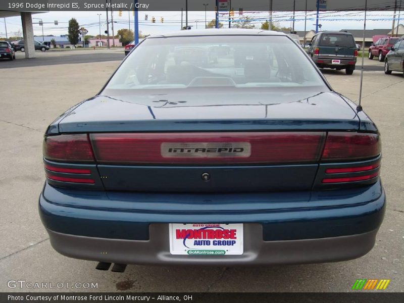 Spruce Metallic / Gray 1996 Dodge Intrepid ES