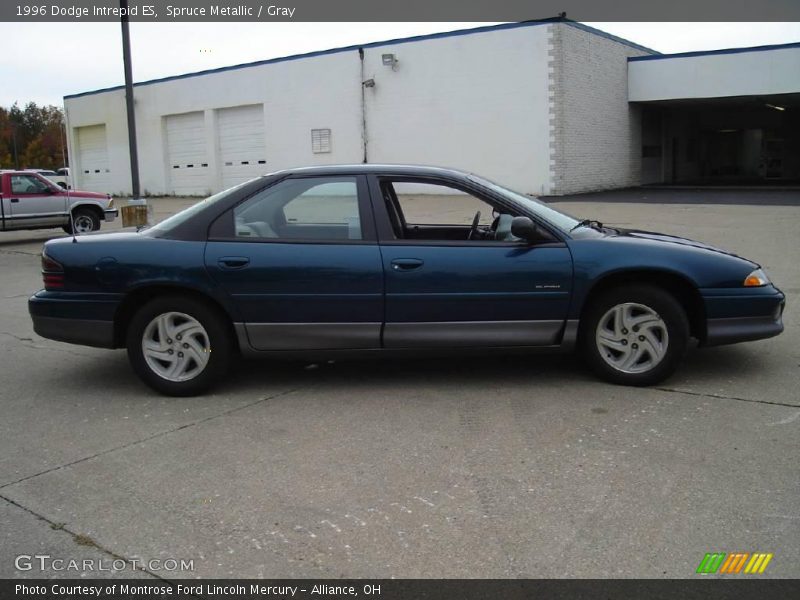 Spruce Metallic / Gray 1996 Dodge Intrepid ES